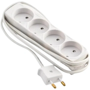 Pagarinātājs MicroConnect, 1.5 m, 4 ligzdas