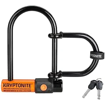 Kryptonite Messenger Mini+ velo slēdzene ar pagari