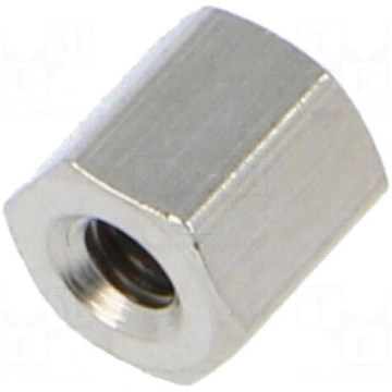 Screwed spacer sleeve | 5mm | Int.thread: M2,5 | h
