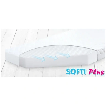 Bērnu ratiņu matracis 75x35x4 Softi Plus putu orto