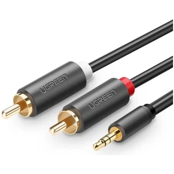 UGREEN AV102 2x RCA kabelis (Cinch) jack 3,5 mm 1,