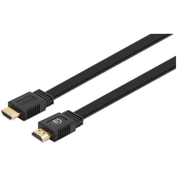 Manhattan HDMI kabelis ar Ethernet (plakans), 4K@6