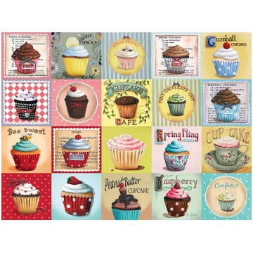Puzzle Cupcake Cafe 275 XXL Cobble Hill