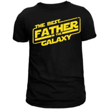 Vīriešu t-krekls "Father in galaxy "