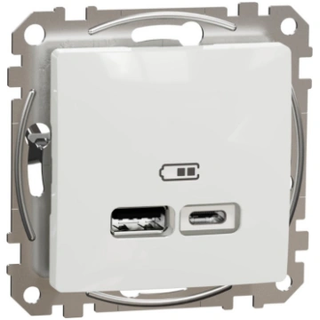 Uzlādes USB ligzda Schneider Electric Sedna Design