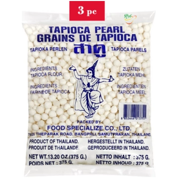 Tapioka pērles, Tapioca Pearls, Thai Dancer, 3x375