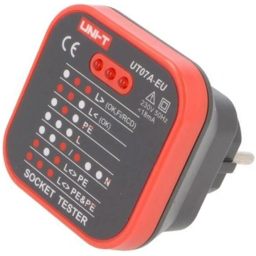 UNI-T UT07A-EU power outlet tester | UT07A-EU | 69