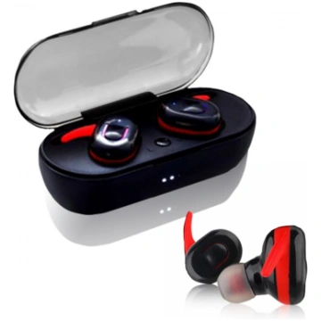 V.Silencer Ture Wireless Earbuds black/red 2078671