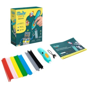 3DOODLER Start Plus 3D pen 0.77 mm, Turquoise, Yel