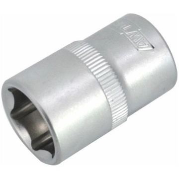 1/2" HEX SOCKET BIT 22mm, CrV tērauds, 6-punktu pr