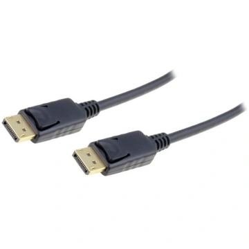 Cable; DisplayPort plug,both sides; 10m; black; 28