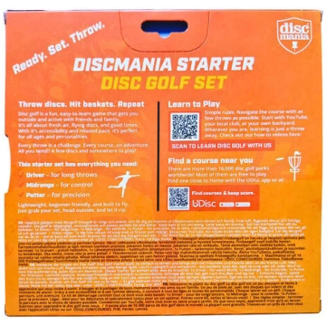 Diskgolfa disku komplekts Discmania Starter PDGA 3