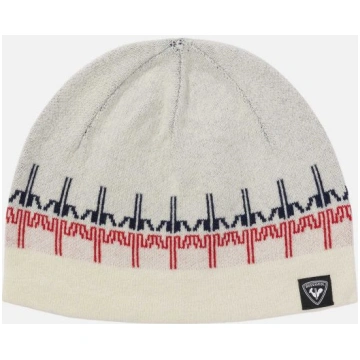Rossignol Cepure PATTERNED BEANIE balta / ŠEIT RLO