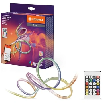 LEDVANCE SMART WIFI NEON FLEX MGC RGB RC krāsaina
