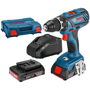 Urbjmašīna GSR 18V-28, 2x2.0Ah, GAL 18V-20 06019H4