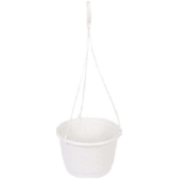 Iekarams puķupods Pro Pro D21cm H13.5cm balts