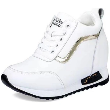 Platformas baltas sneaker sieviešu velcro apavi br