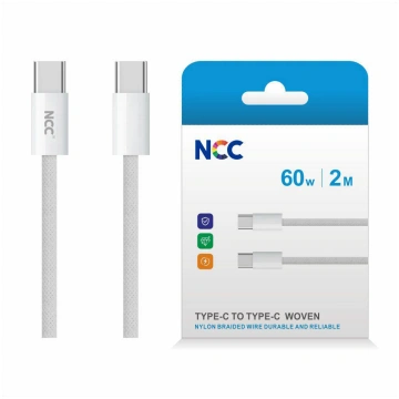 Cable Type-C to Type-C (woven 60 W) 2M