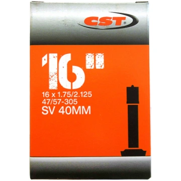 Bicycle inner tube CST 16 x 1.90/2.125 Auto 40 mm,