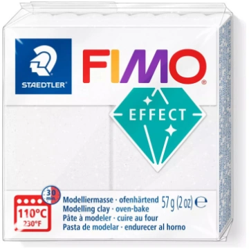 Modelēšanas māls Staedtler FIMO 8010 Galaxy Balts 