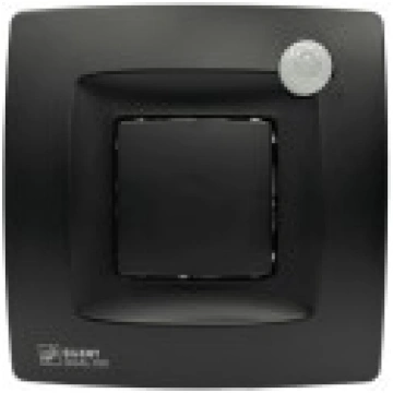 SILENT DUAL 100 Black ventilators ar kustības un m