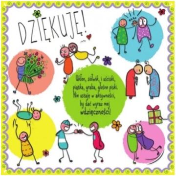 HENRY Karnet 150x150 Dzikuj! 393345