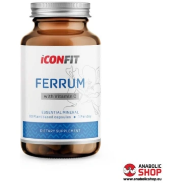 Iconfit Ferrum with Vitamin C Dzelzs C vitamīns 90