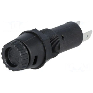Fuse holder | cylindrical fuses | 5x20mm | 10A | M