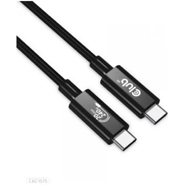 CLUB3D USB4 Gen2x2 Type-C abpusējs kabelis 4K60Hz,