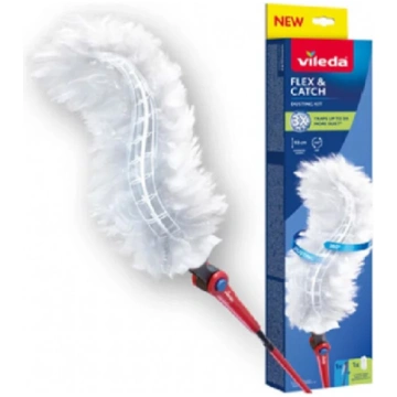 Vileda dustpan with long handle + 1 Flex&Catch ref