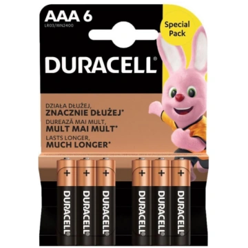 Duracell Akumulators Duracell Basic AAA/LR3 bliste