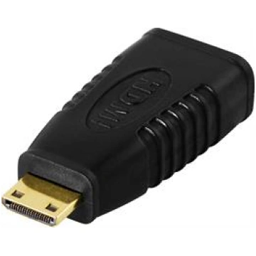 DELTACO HDMI ADAPTERS, MINI HDMI VĪRIEŠU UZ HDMI S