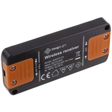 RF controller and switch with dimmer, 12/24Vdc OFF