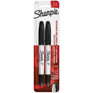 Pastāvīgais marķieris Sharpie 1985878 Melns 2 gab