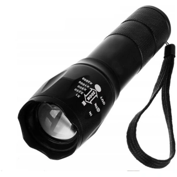 ORTEX Taktiskais LED lukturītis, prožektors, izsti