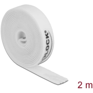 Delock Hook-and-loop tape on roll L 2 m x W 15 mm 