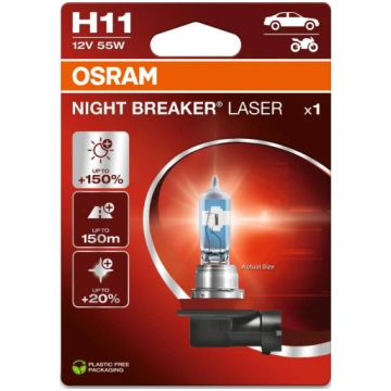 OSRAM 64211NL-1BL - H11 AUTOLAMPA 55 W 12V NIGHT B