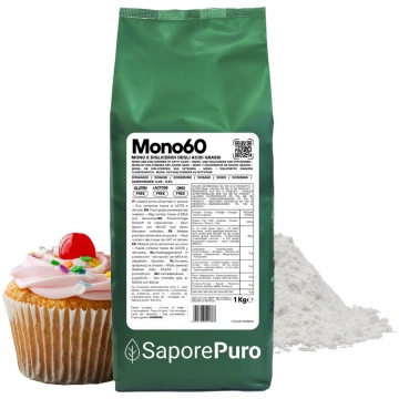 Mono60 - Emulsionante E471 - Additivo Alimentare -
