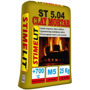 Karstumizturīga mūrjava Stimelit 25kg līdz 700°C