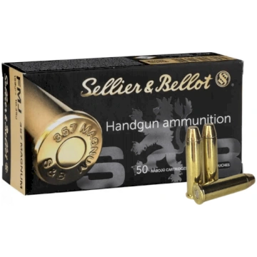 Sellier & Bellot Patronas .357 Magnum FMJ 10,25g