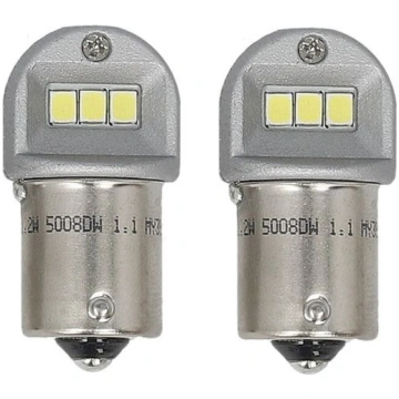 LED gaismas spuldze (Blisters 2 gab.) R10W 12V 1,2