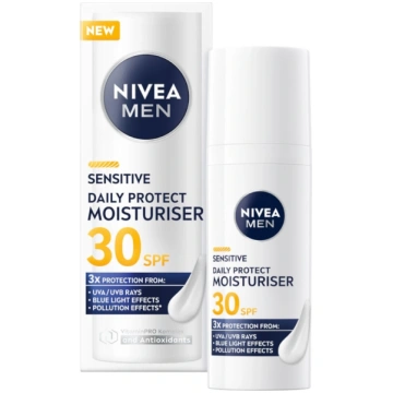 NIVEA_Men Sensitive Daily Protect mitrinošs sejas 