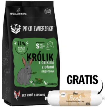 PAKA ZWIERZAKA Seventh HeavenSausā barība Zaķis ar