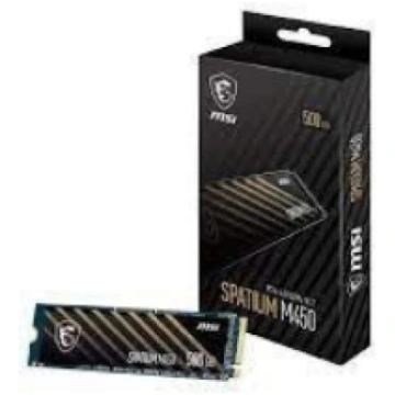 SSD Disks MSI Spatium M450 500GB M.2 PCIe 4.0 SSD 