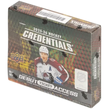 2025/26 Upper Deck Credentials Hockey Hobby Box Bo
