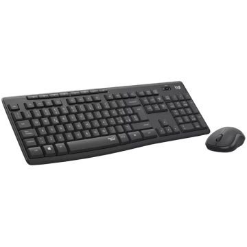 LOGITECH Desktop Cordless MK295 Black SILENT