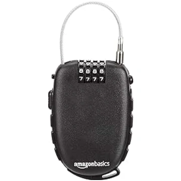 Amazon Basics Retractable Cable Lock AB-BL101 4 Di