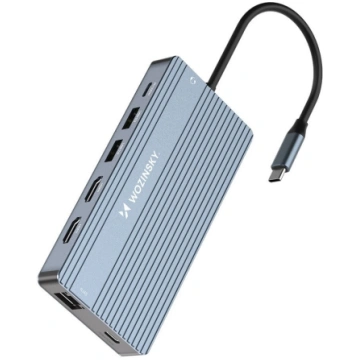 HUB USB Wozinsky 14w1 HUB do 3 monitorow USB-A USB