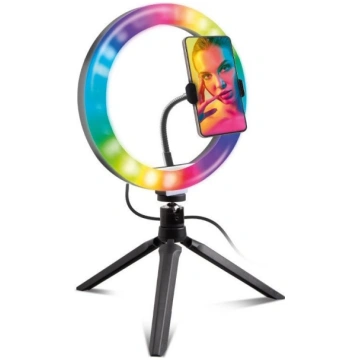 Telefona statīvs SBS 25cm Multicolour LED light 80