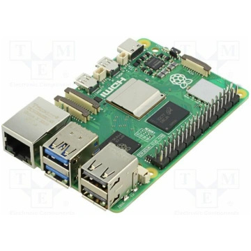 Single-board computer; Raspberry Pi 5; 2.4GHz; uP: